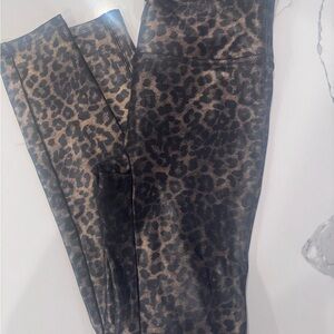 SPANX Leopard Print Leggings